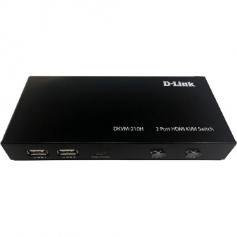 2-портовый KVM-переключатель D-LINK DKVM-210H
