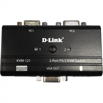 2-портовый KVM-переключатель D-LINK KVM-121 2-портовый KVM-переключатель D-LINK KVM-121