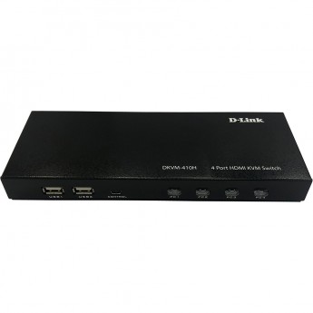 4-портовый KVM-переключатель D-LINK DKVM-410H