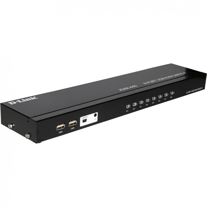 8-портовый KVM-переключатель D-LINK KVM-440 KVM-440/C2A