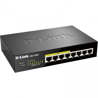 Коммутатор D-LINK DGS-1008P/F1A Коммутатор D-LINK DGS-1008P/F1A